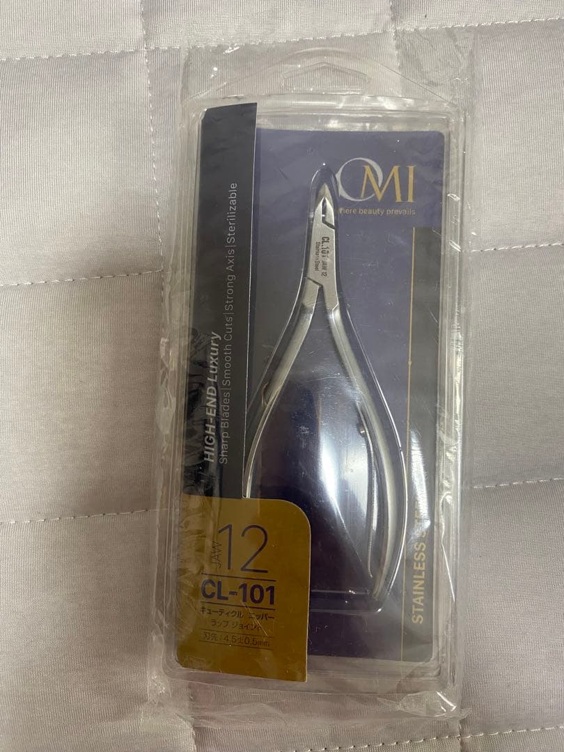 【未使用品】プロ用キューティクルニッパー CL-101 12サイズ 未使用品】プロ用キューティクルニッパー CL-101 12サイズ ニッパー