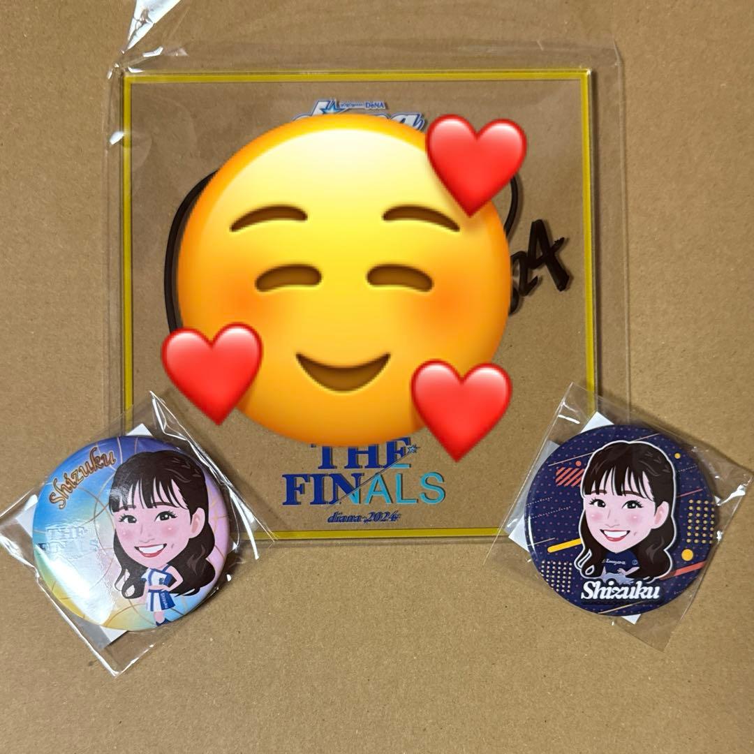 diana 2024 Shizuku FINALS アクリルサイン色紙　缶バッジ 2026年最新】diana ベイスターズ finalsの人気アイテム - メルカリ