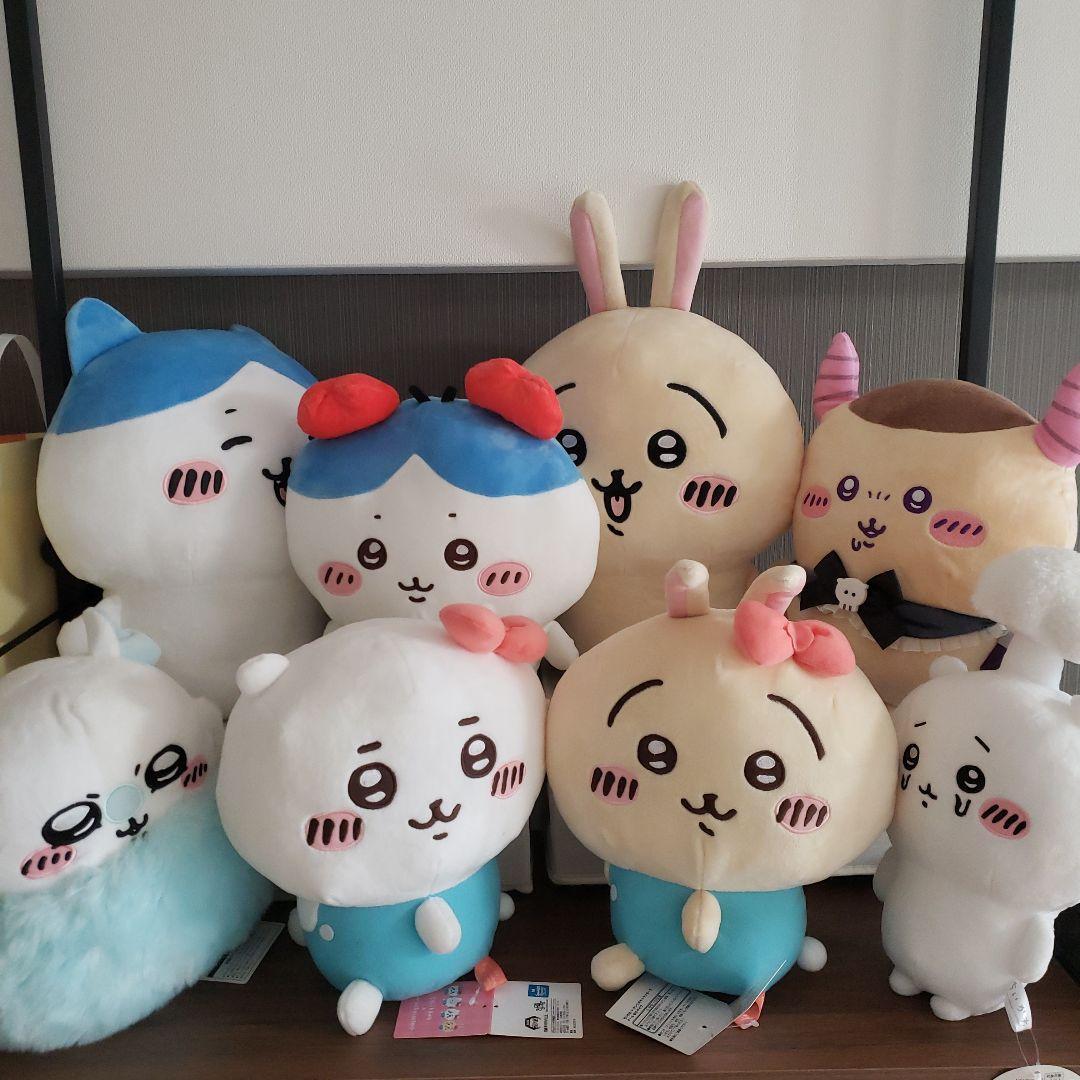 ちいかわ アミューズメント景品 ぬいぐるみ セット - メルカリ