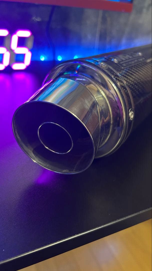 WR'S Ninja250/400 車検対応カーボンマフラー - メルカリ