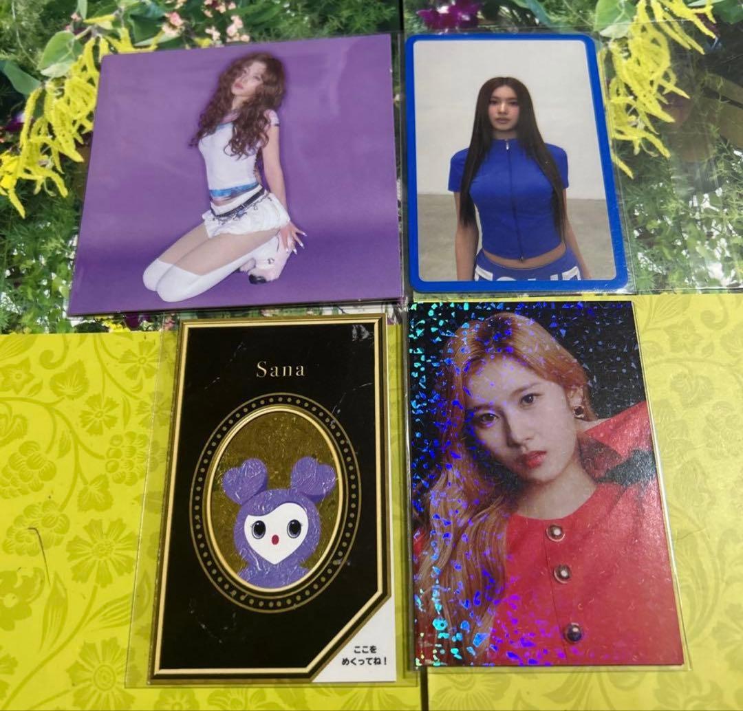 TWICE サナ TWICE LIGHTS 本国 トレカ ラントレ ホロ - メルカリ