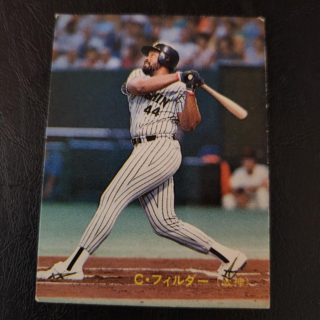カルビー野球カード 89年 No.349 C・フィルダ― (阪神) M-06 【岡田彰布/阪神タイガース(1989年 No.292)】カルビー 2012プロ