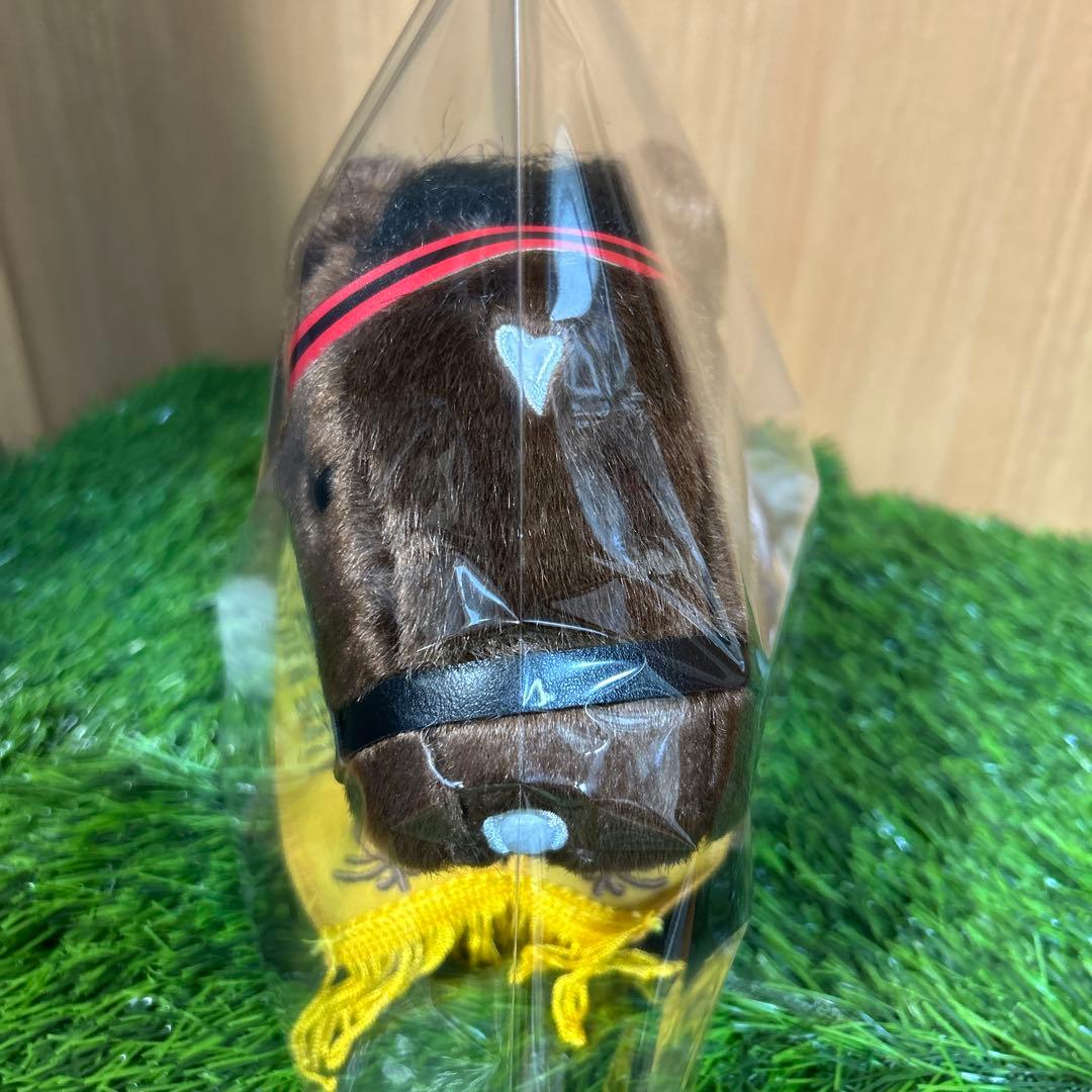 貴重レフティ ゴールデンシックスティ Sサイズ香港競馬 ぬいぐるみ