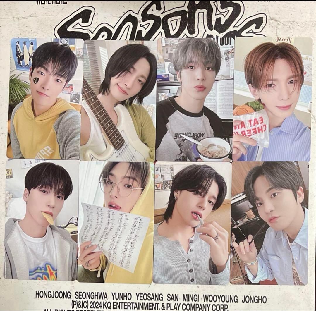 ATEEZ 2025 SEASONS GREETINGS シーグリ コンプリート 楽天市場】【KQ特典付】ATEEZ 2025 Season's Greetings ROCK WILL