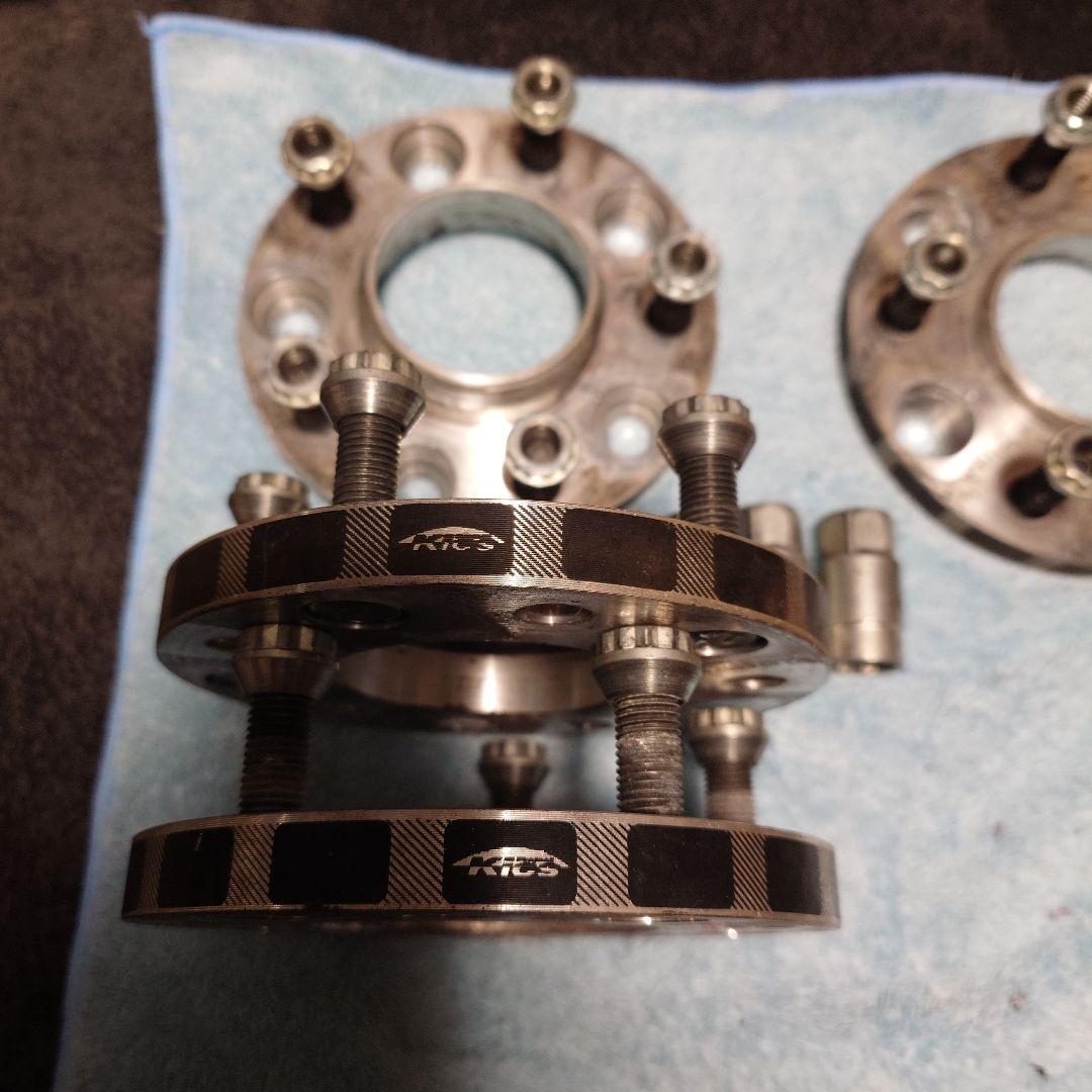 KYO-EI Kics ワイトレ15ミリ.ハブリング付67パイ マツダ.三菱 - パーツ