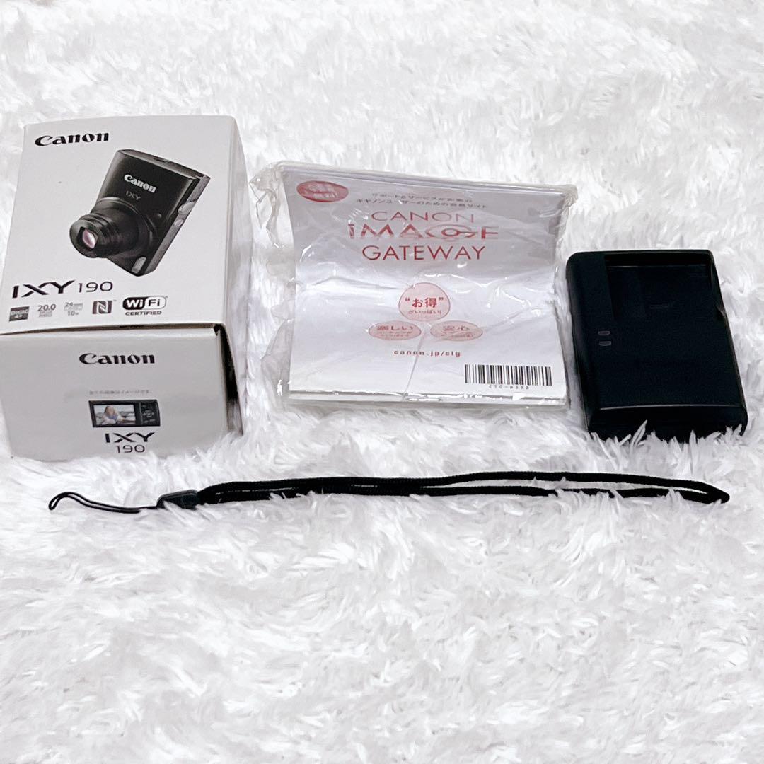 極美品】 Canon IXY 190 Wi-Fi レッド 付属品 - メルカリ