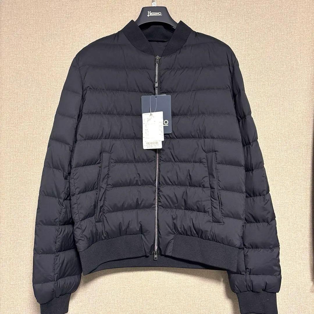 新品】ヘルノ MA-1 フライトダウン ボンバージャケット ブラック