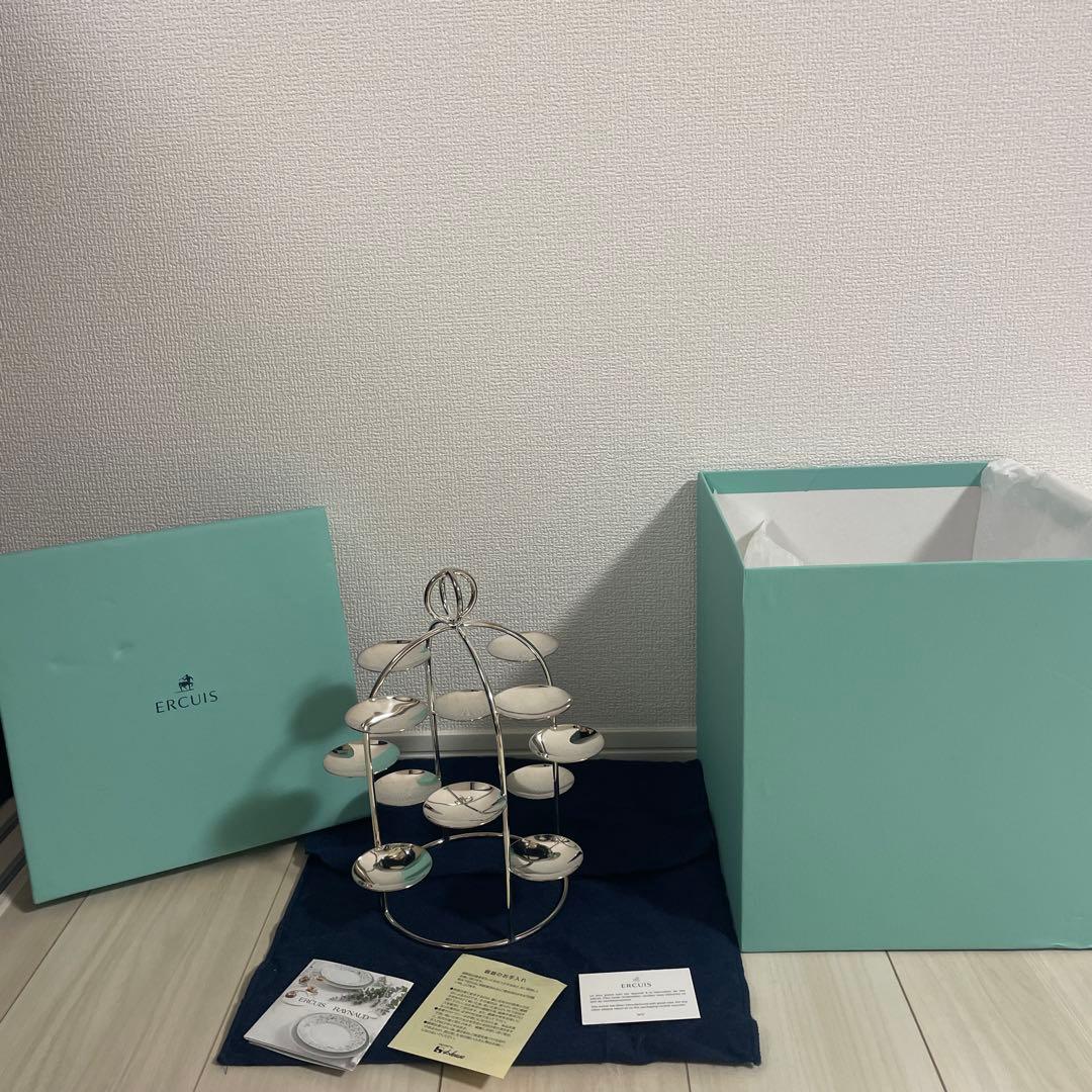 エルキューイ ERCUIS プティフールスタンド 12スモールディッシュ