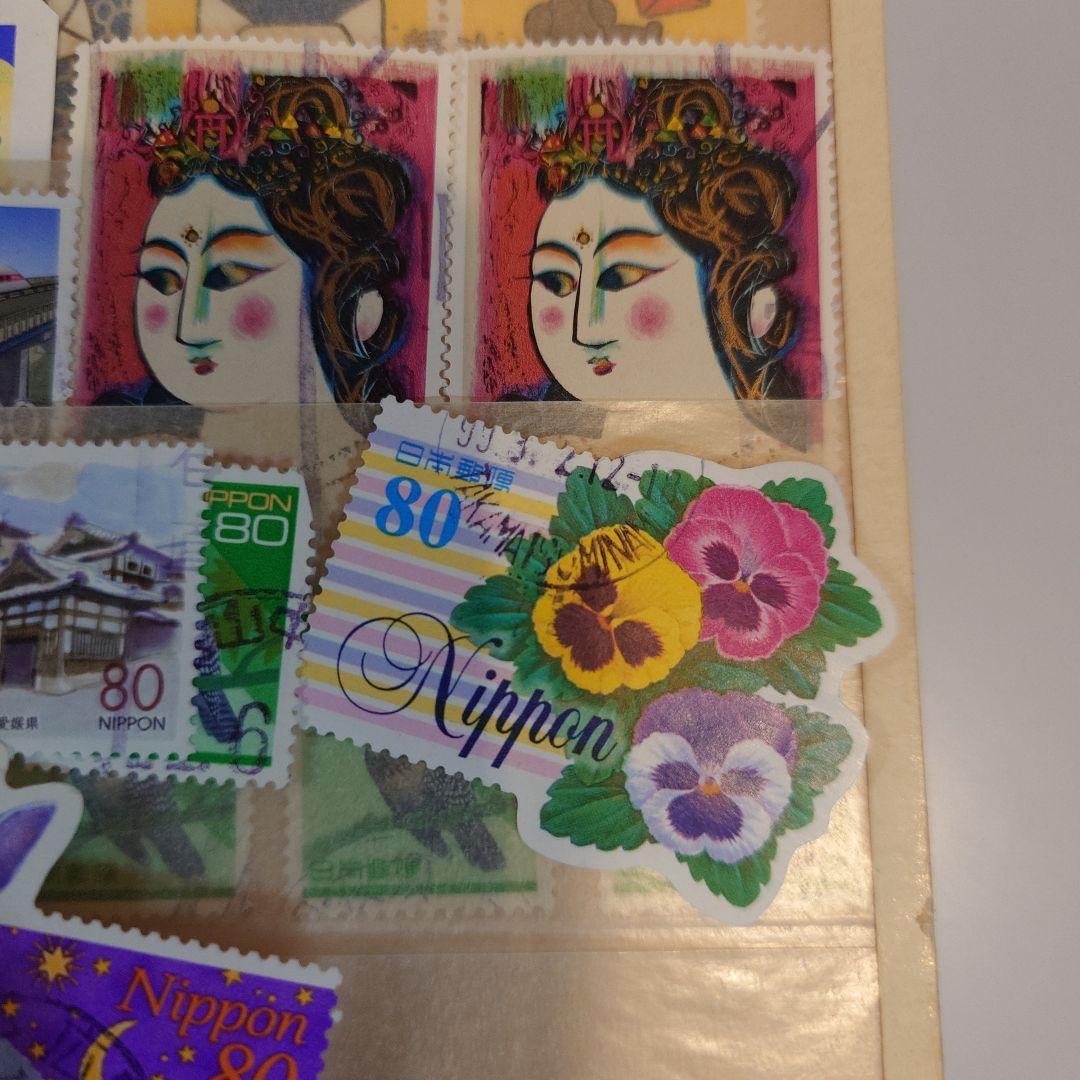 日本 使用済み切手 コレクション 55枚まとめ売り ページ3