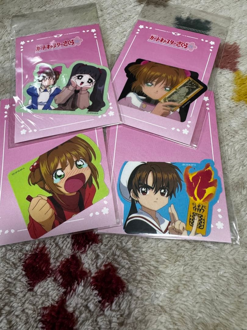 カードキャプターさくら25周年展 ステッカー4点セット - メルカリ