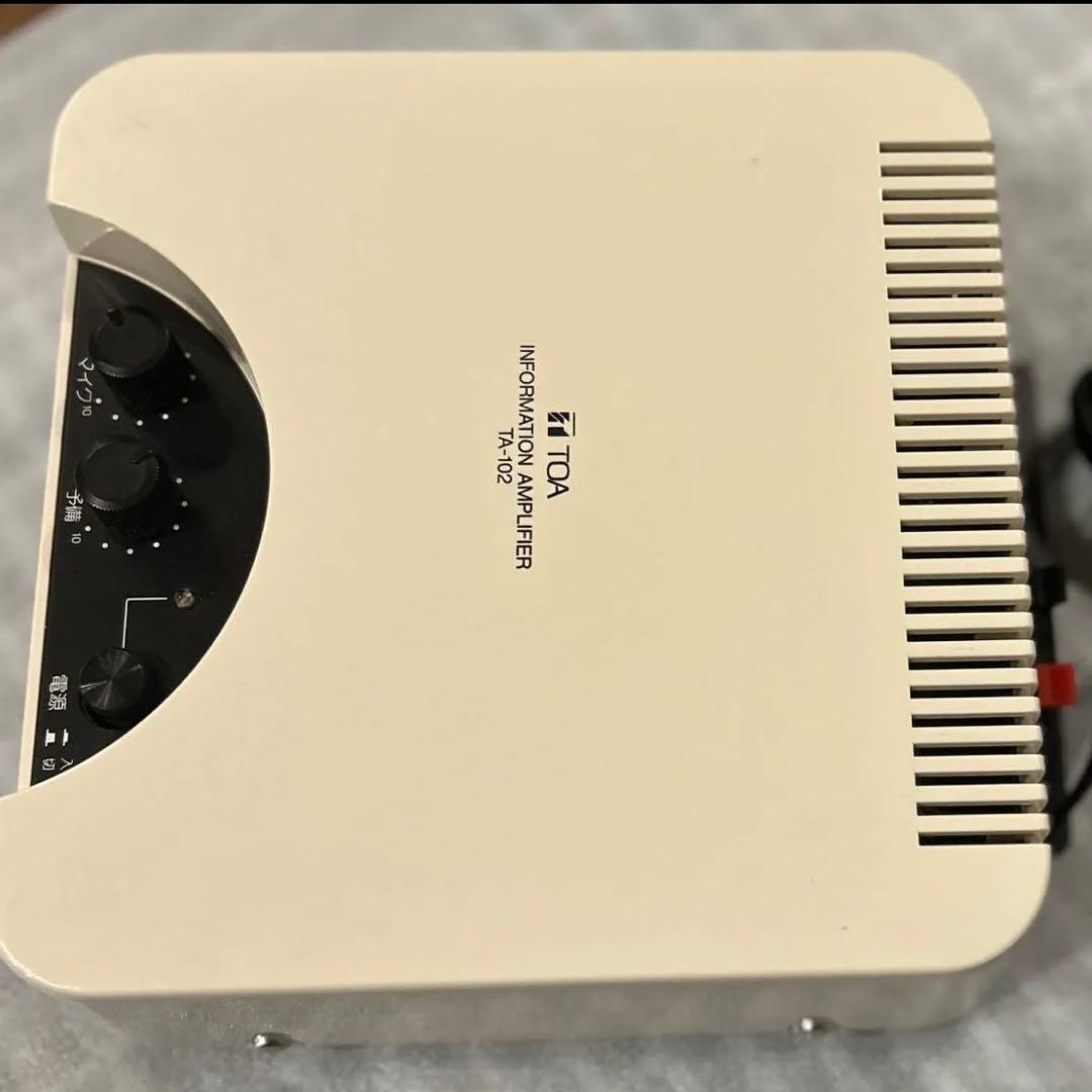TOAインフォメーションアンプ TA-102 - メルカリ