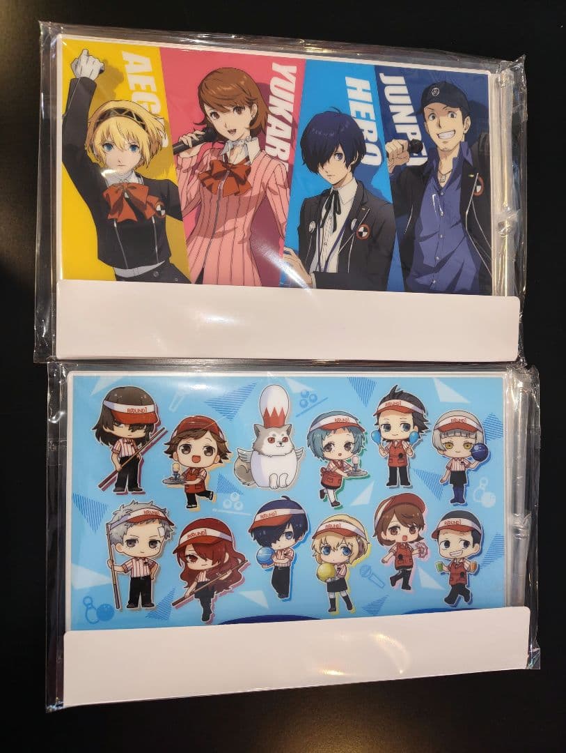 ラウンドワン限定 ペルソナ3 リロード アクリルプレート 2種類セット