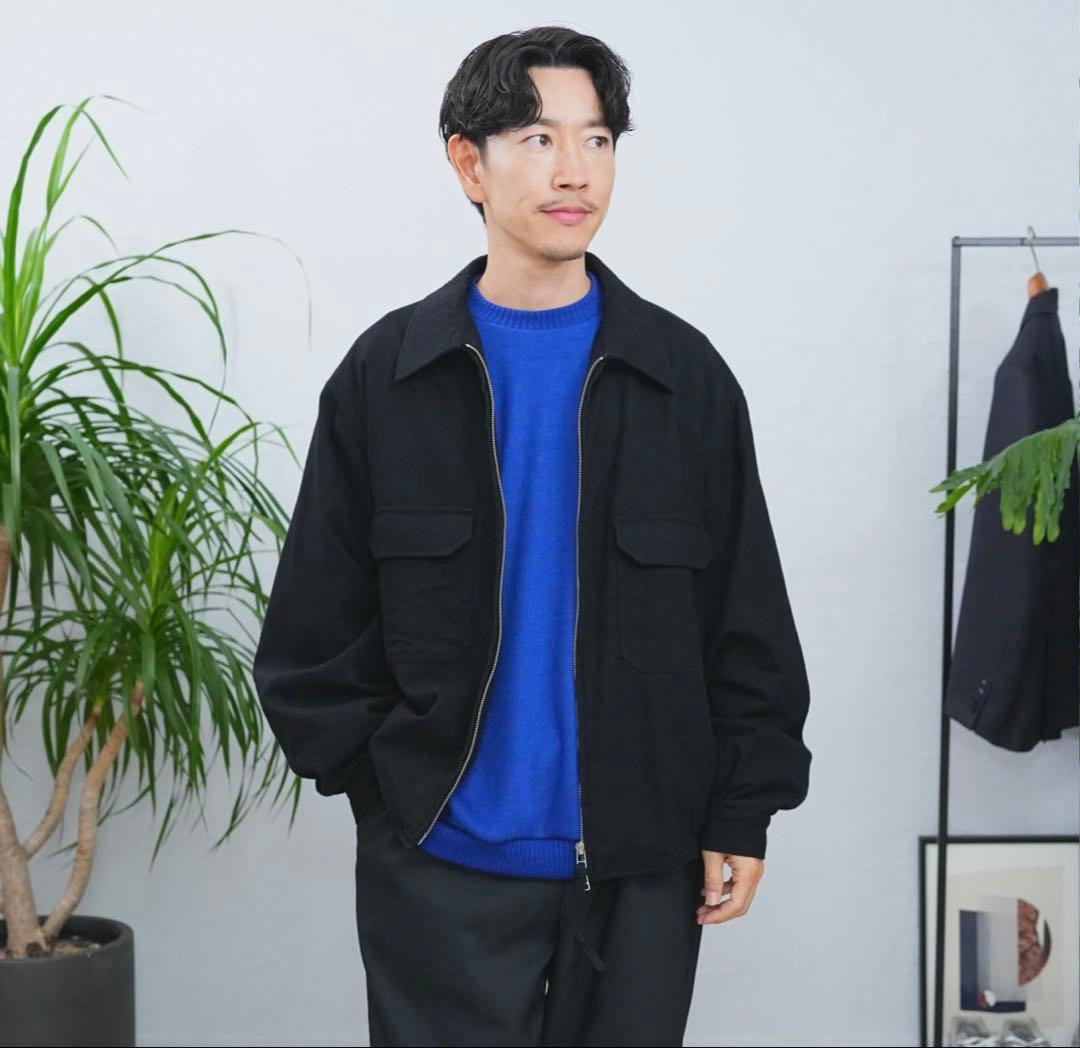 So 大山シュン Royal Blue Knit-sew ニット Mサイズ - メルカリ