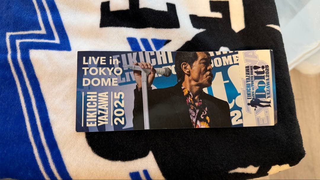 矢沢永吉 2025 東京ドーム PSS席 非売品 限定グッズ タオルその他