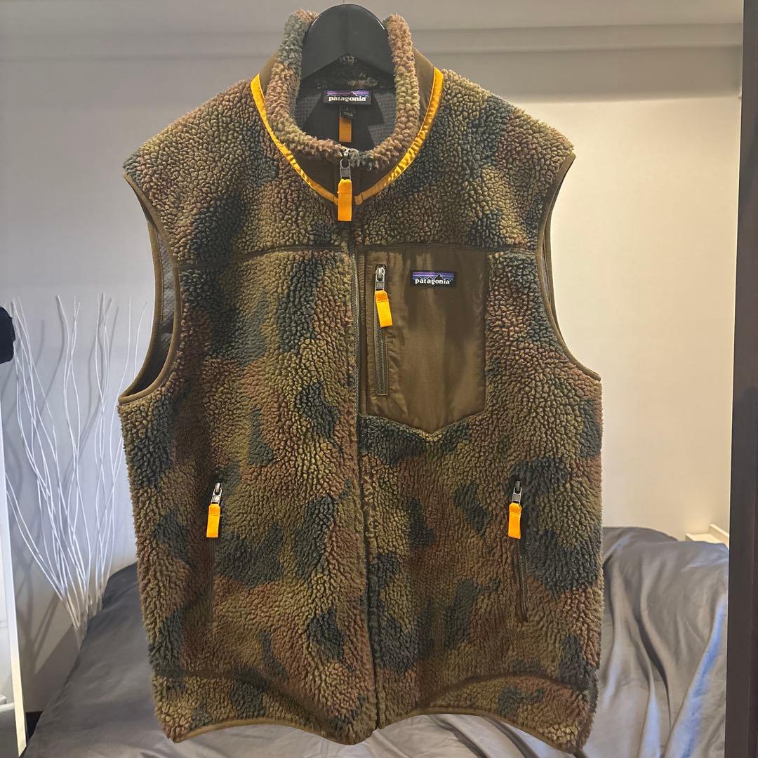 patagonia レトロX カモ柄ベスト パタゴニア レトロX ベスト レディース PATAGONIA KS RETRO-X VEST