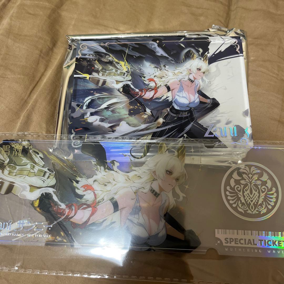 ザンニー アクリルブロック 鳴潮 1st anniversary 秋葉原 特典 - メルカリ