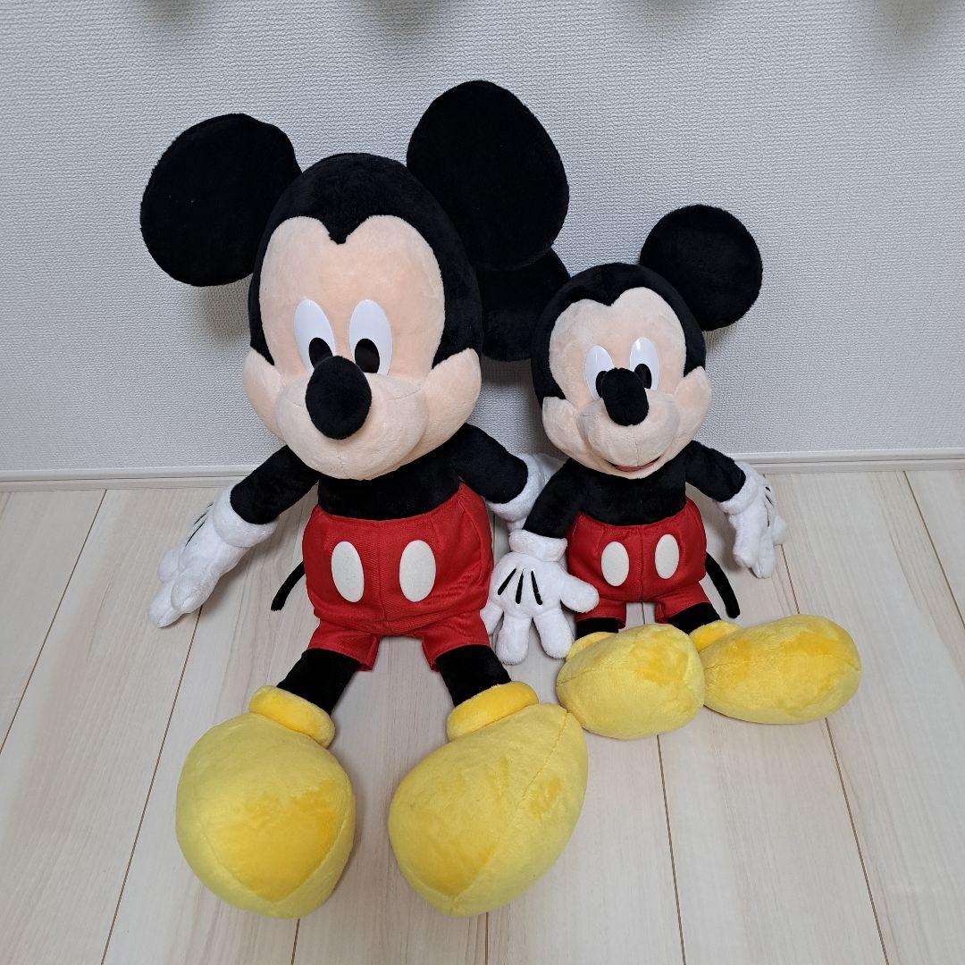 L*a様 ディズニーリゾート ミッキーぬいぐるみ 特大、大 2個セット