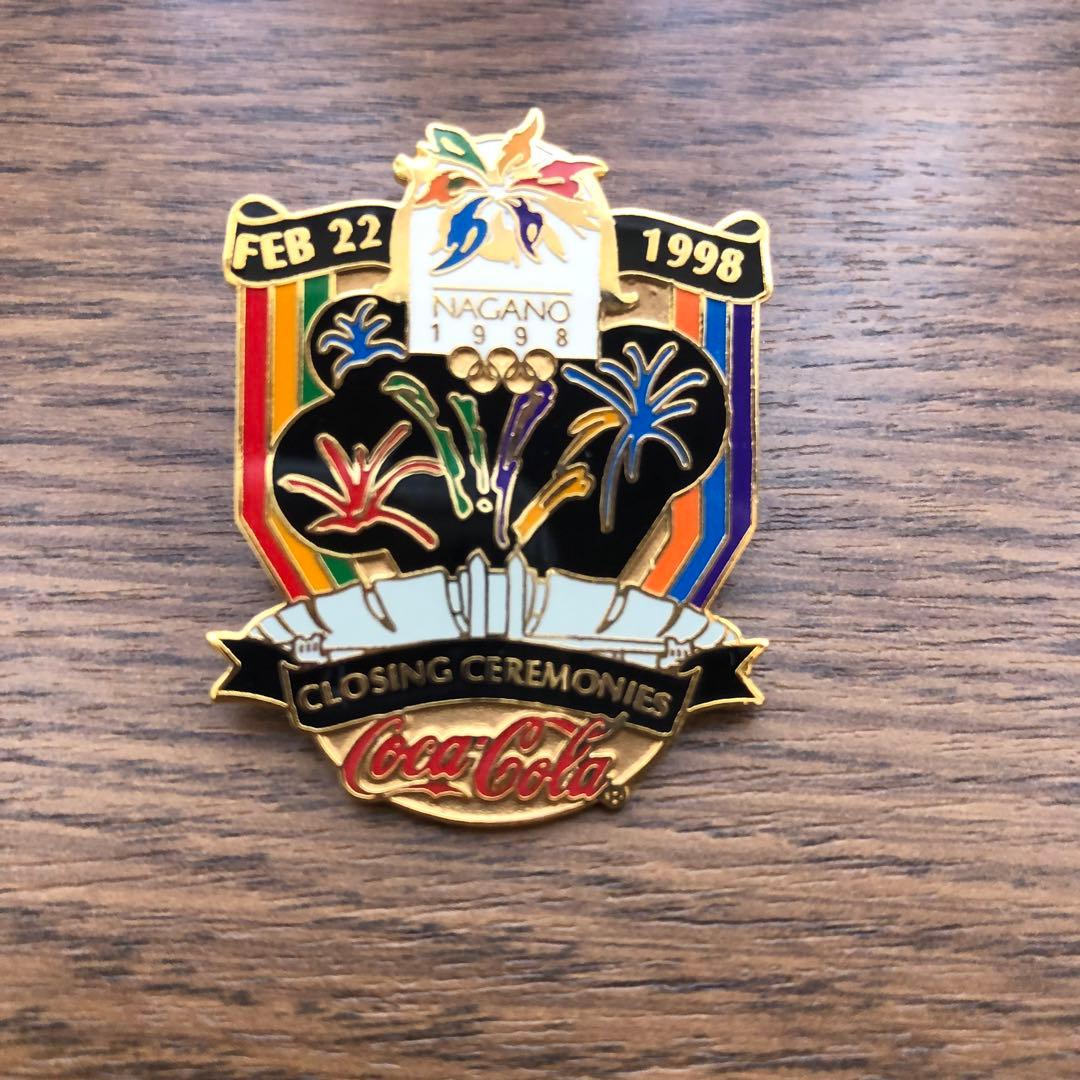 長野オリンピック コカコーラ 稀少ピンバッジ5点セット - メルカリ