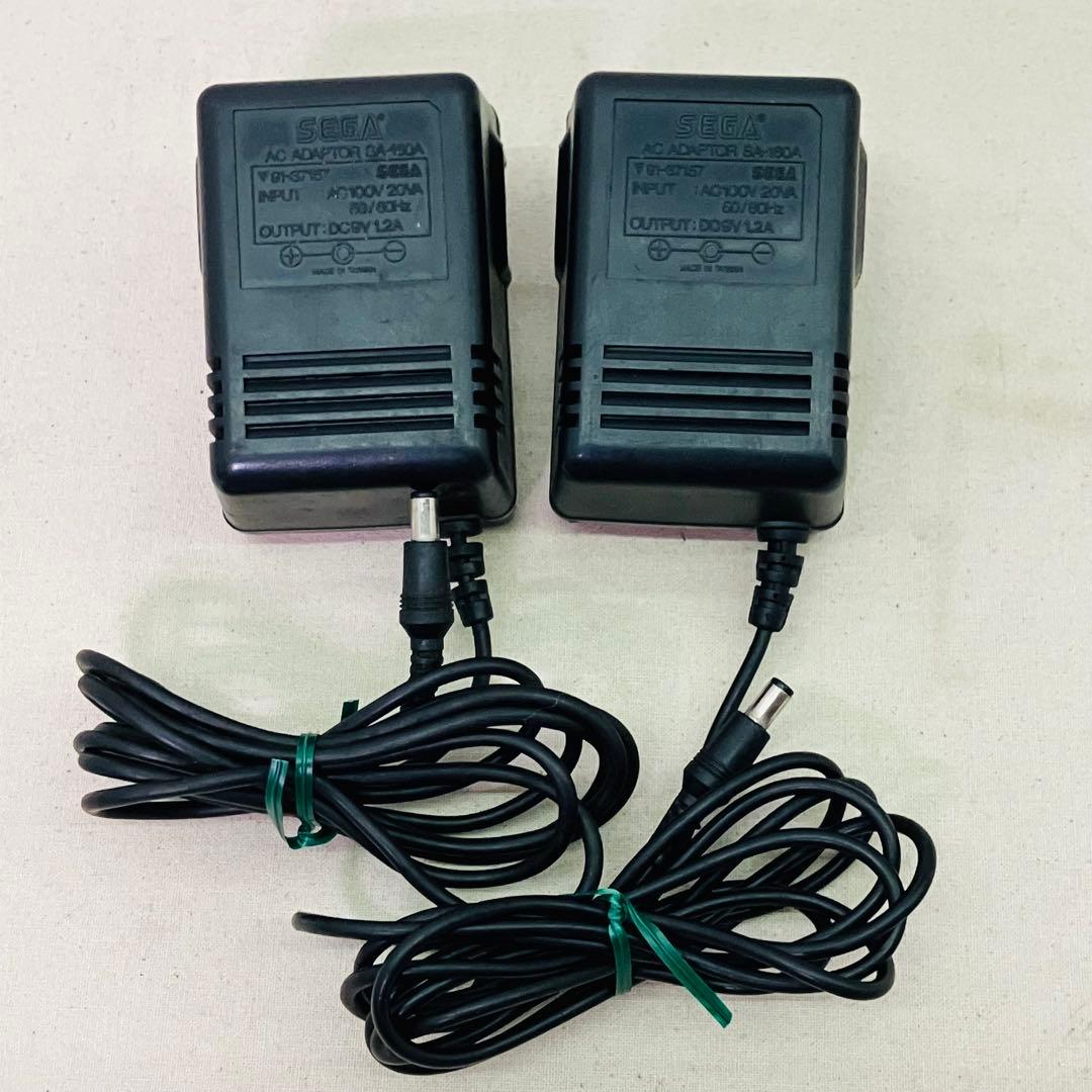 動作確認済 SEGA ゲームギア ACアダプター SA-4830 2個セット - メルカリ