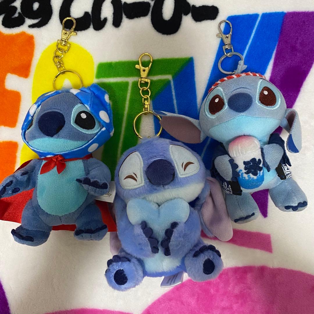 スティッチ ぬいぐるみキーホルダー まとめ売り - メルカリ