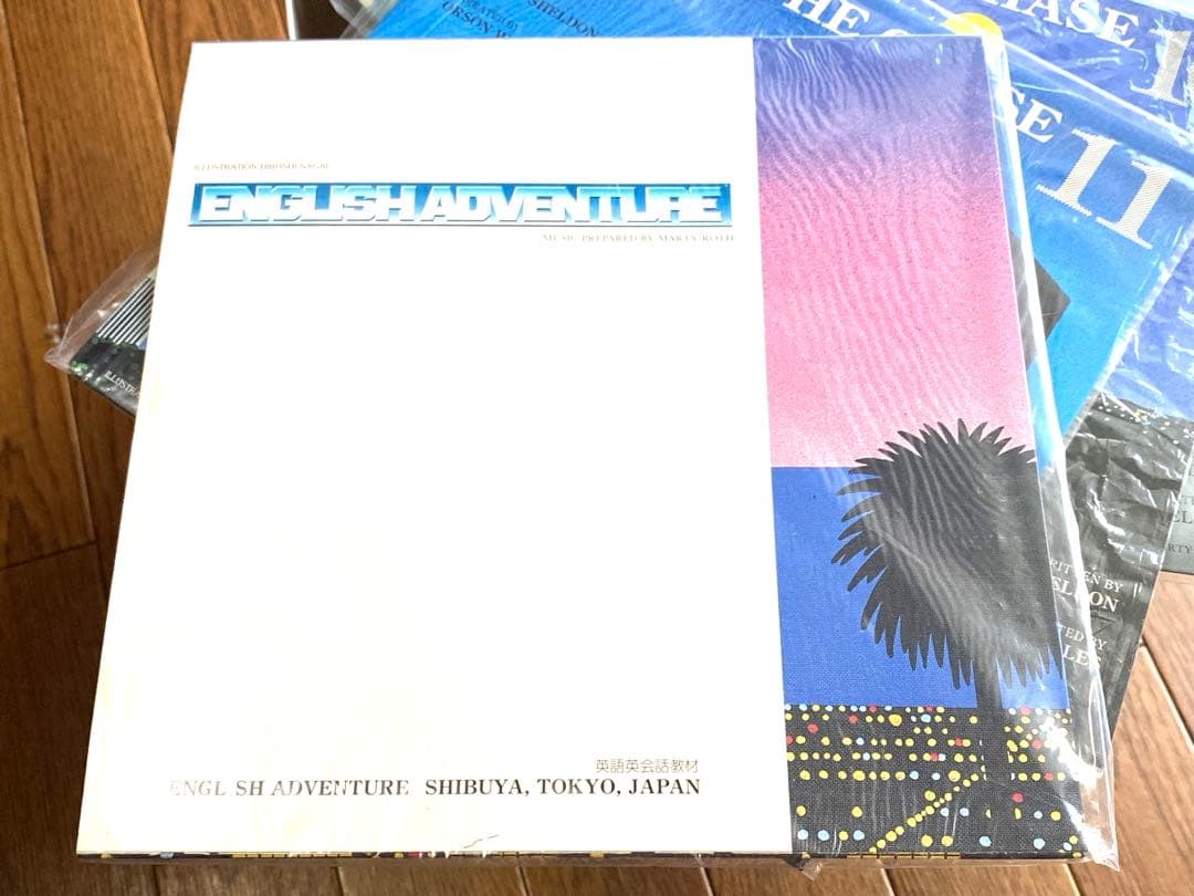 THE CHASE 追跡 英語教材 レコード 7枚 イングリッシュアドベンチャー