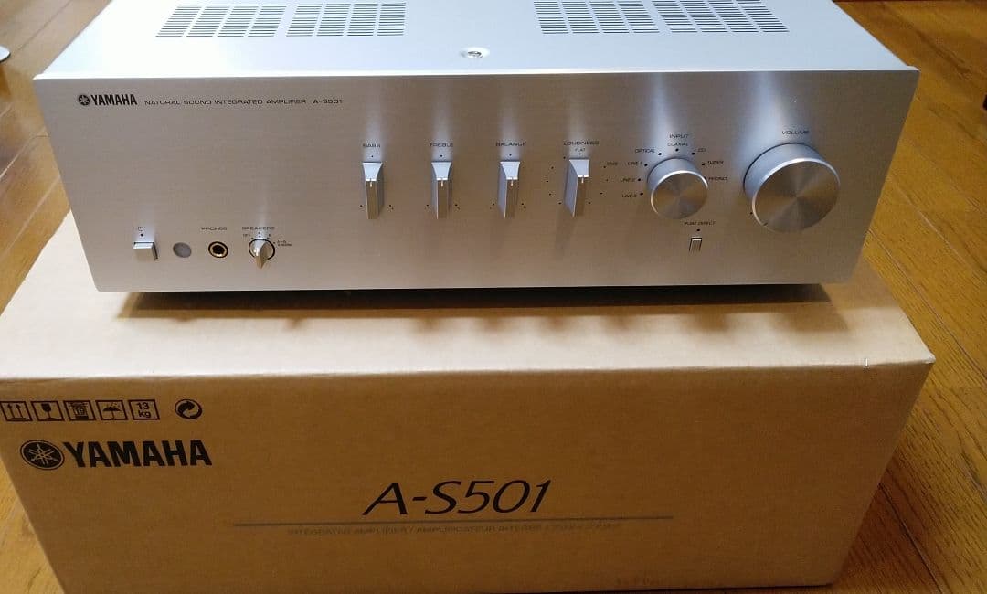 YAMAHA A-S501(S) プリメインアンプ - メルカリ