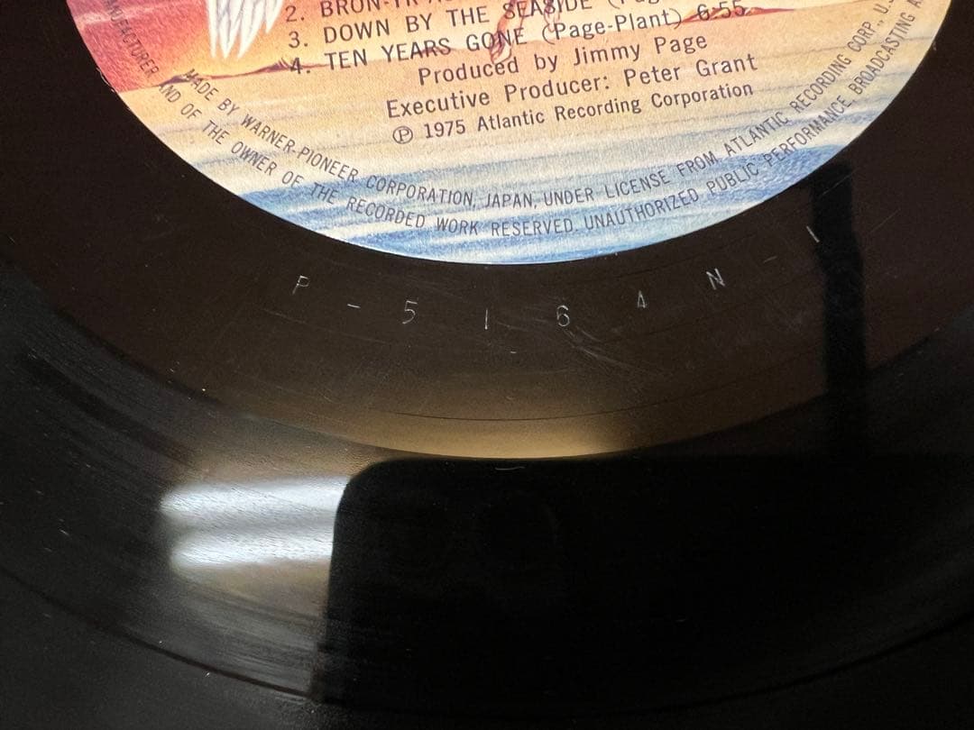 洋楽 LED ZEPPELIN PHYSICAL GRAFFITI P-5163/4