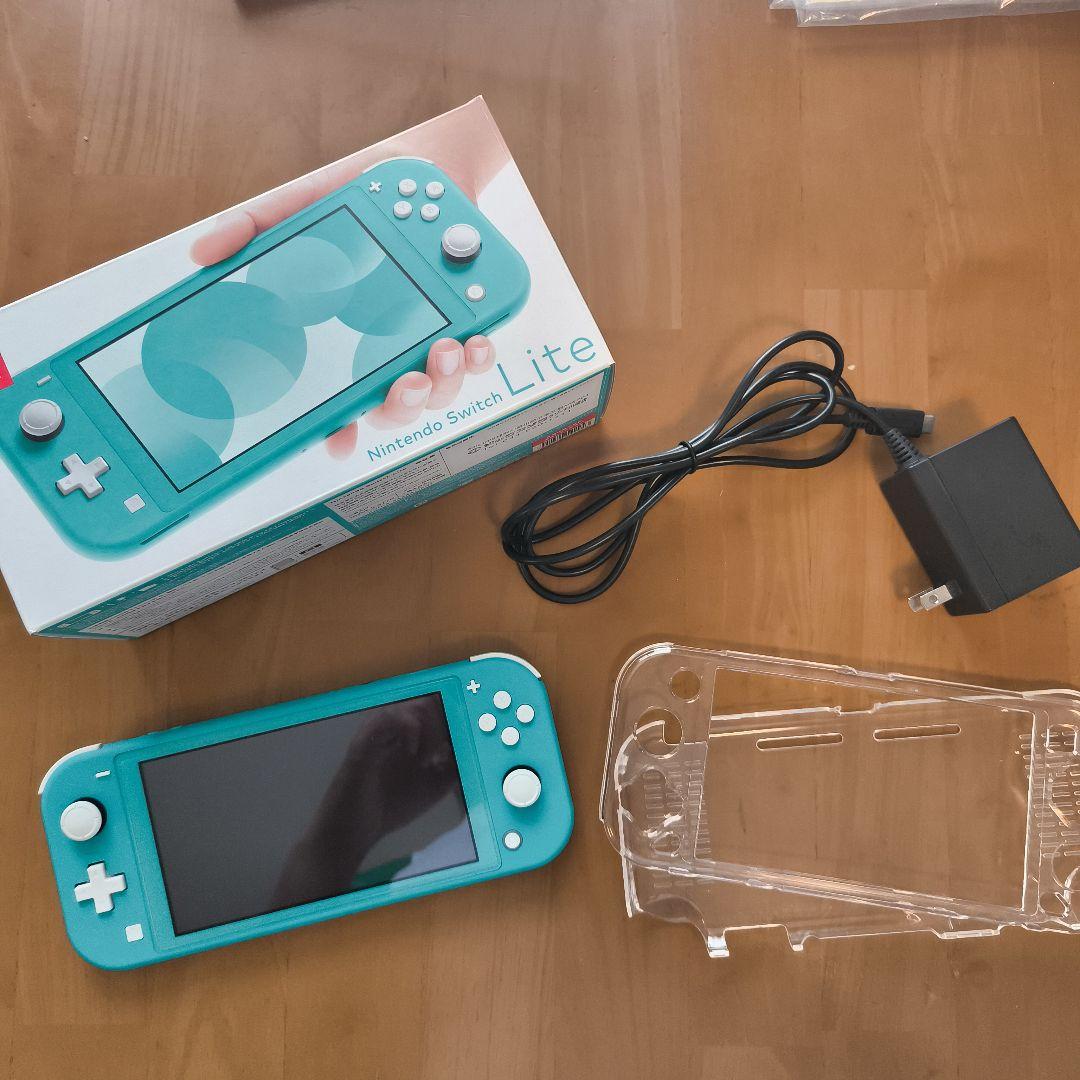 Nintendo Switch Lite ターコイズ 本体美品 Nintendo Switch 任天堂 Lite ニンテンドースイッチ ライト ターコイズ