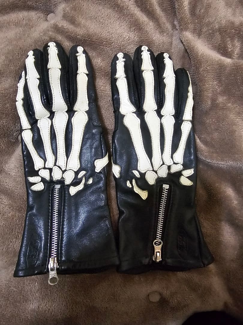 VANSON X-RAY 廃盤品 Sサイズ 楽天市場】バンソン VANSON レザーグローブ ローパー Xレイ ボーンズ