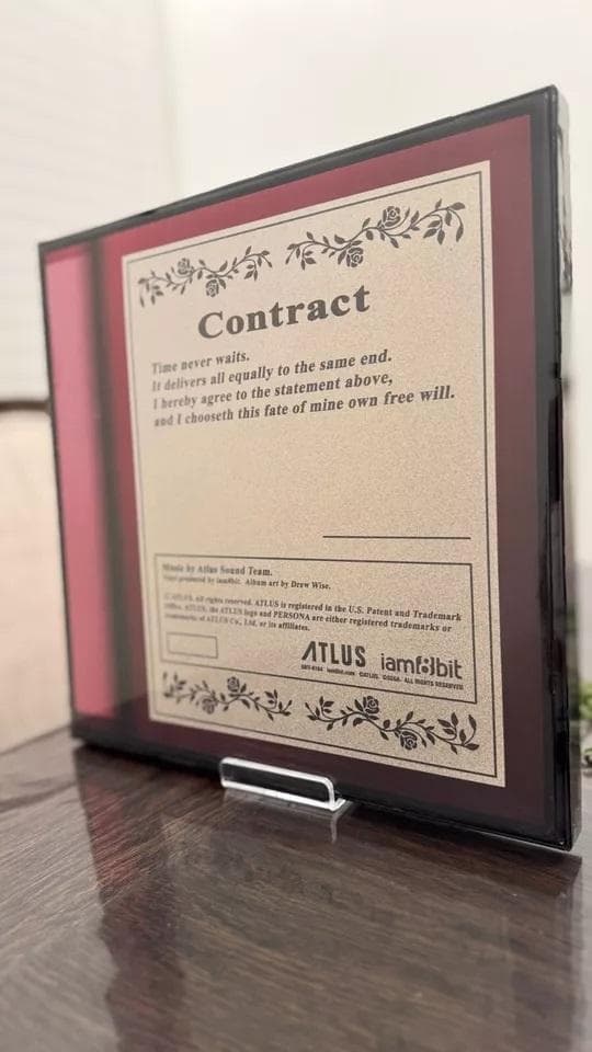 海外盤 ペルソナ3 レコード オリジナルサウンドトラック LP4枚ボックス