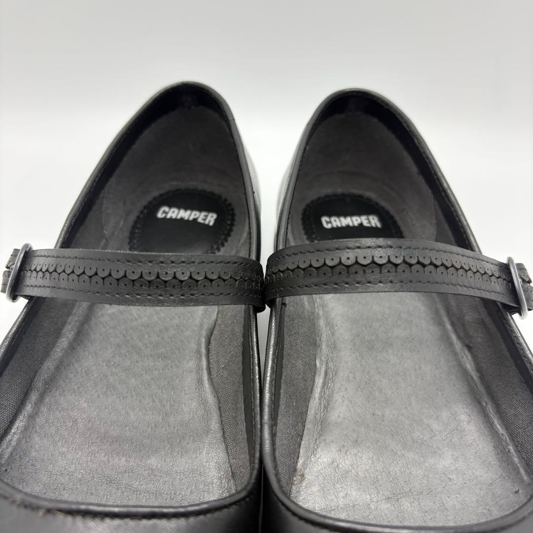 CAMPER スパイラルコメット メリージェーン 37 ブラック 美品 - メルカリ