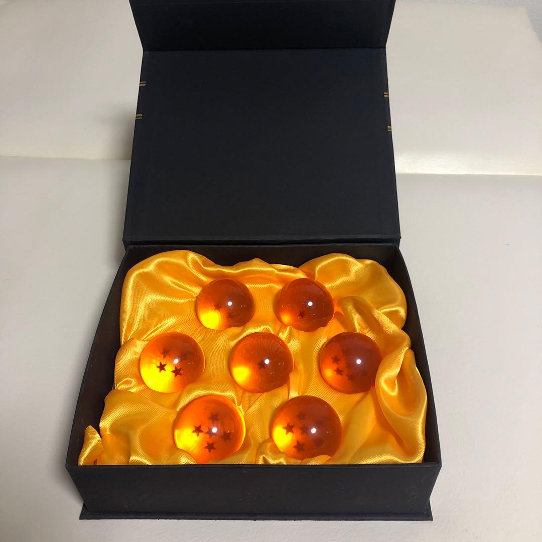 ドラゴンボール　７個 ドラゴンボール 7個 超激レア ブルー クリスタルボール 開封未使用