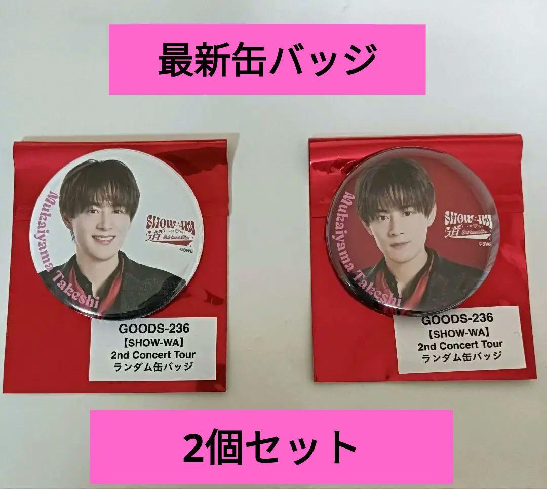 SHOW-WA☆向山毅さん☆2ndツアーグッズ☆ランダム缶バッジ - メルカリ