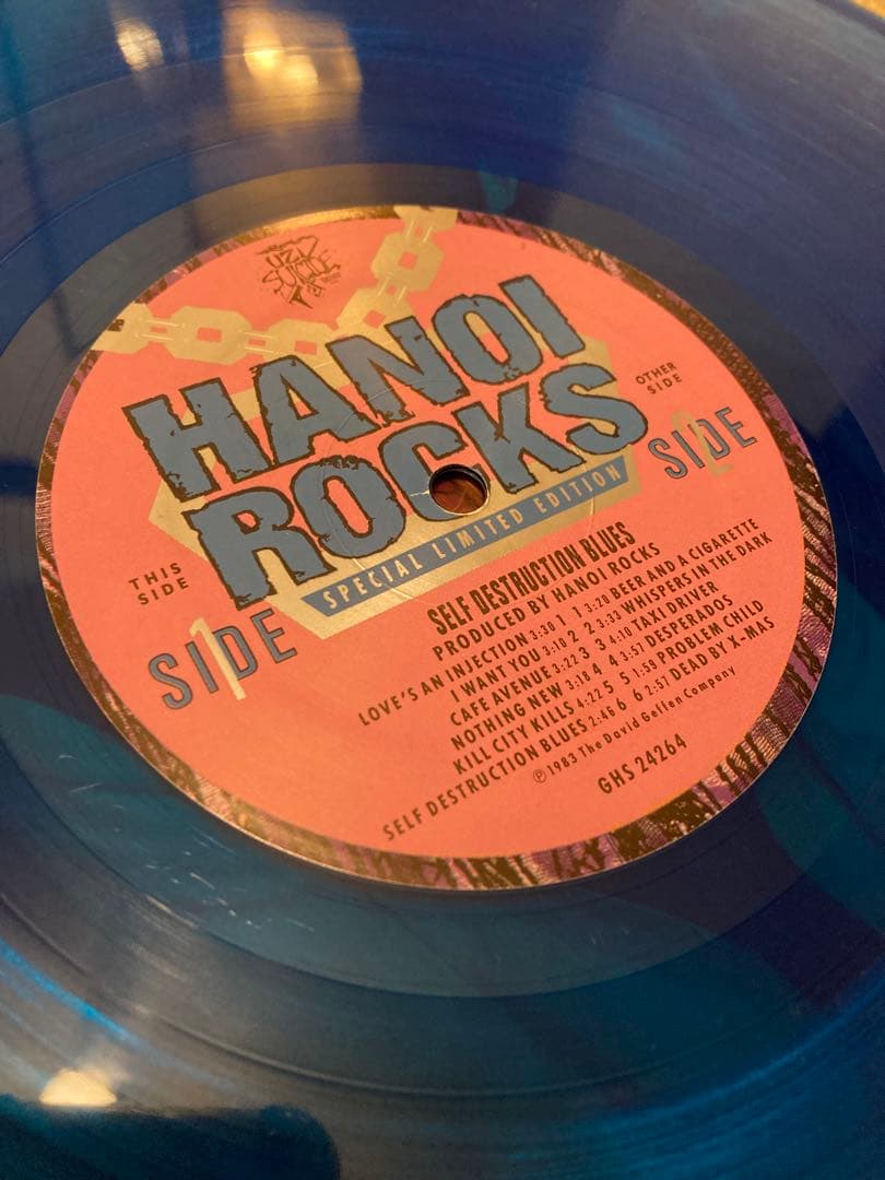 Hanoi Rocks レコード 3枚 - メルカリ