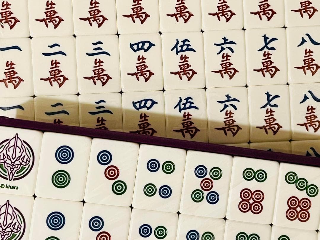 海外コンビニコラボ公式限定商品　《エヴァ》麻雀セット　新品