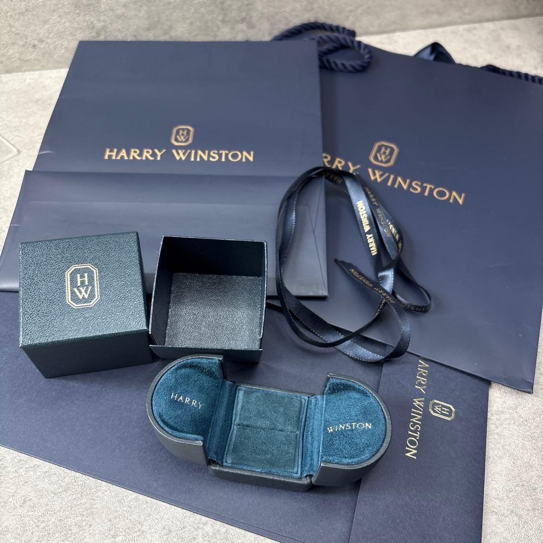 極美品！HARRY WINSTON ハリーウィンストン 空箱 リングケースセット