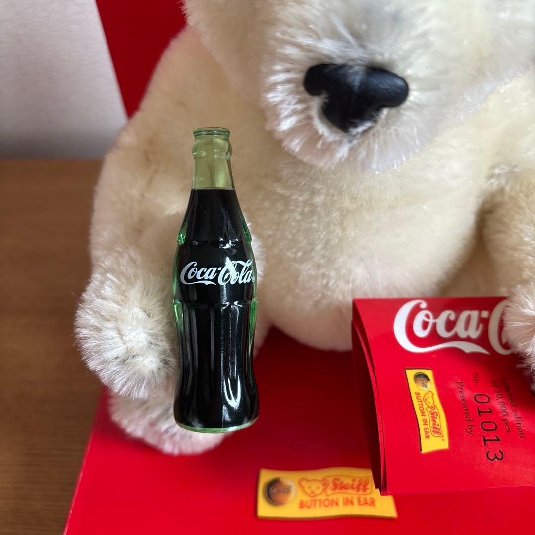 シュタイフ Steiff コカコーラベア テディベア 箱付き - メルカリ