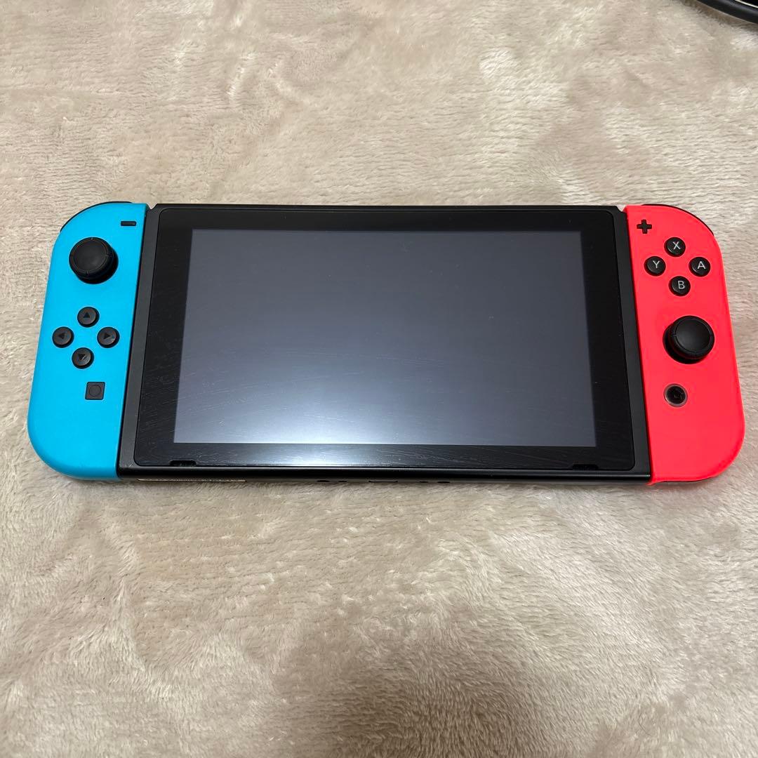 Nintendo Switch 本体 青/赤 箱付き Amazon.co.jp: 【新モデル】Nintendo Switch 本体【Joy-Con(L) ネオン