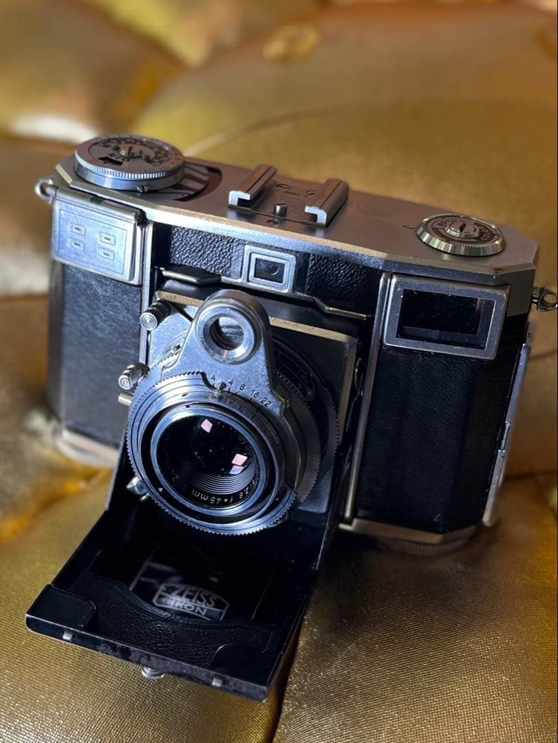 Zeiss Ikon Contessa 35 赤T テッサー 45mm F2.8 - メルカリ