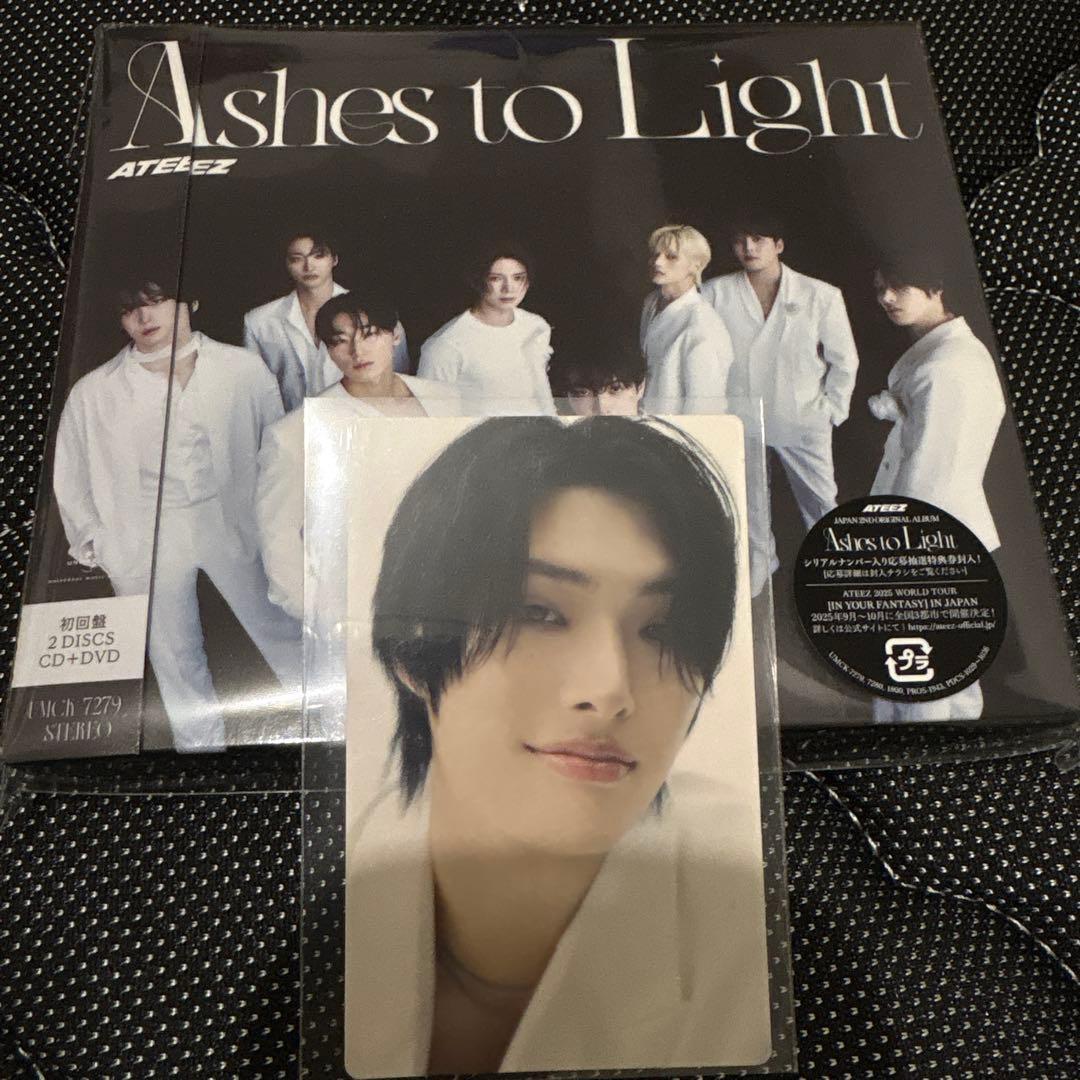 ATEEZ Ashes to Light 初回限定盤 ミンギトレカ付 - メルカリ