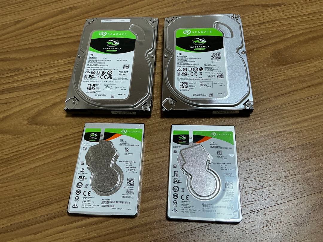 SEAGATE ★ST1000LX015★ST1000MD010 Seagate 1TB,Internal,5400RPM,2.5 inch (ST1000LX015) Solid State