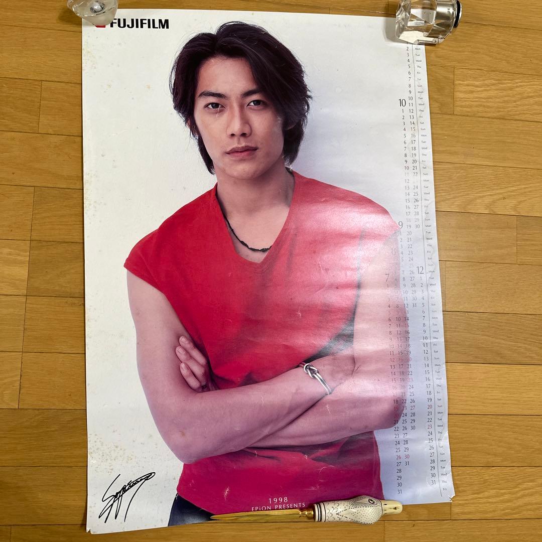 反町隆史 ポスター 1998年 ビーチボーイズ B2サイズ - メルカリ