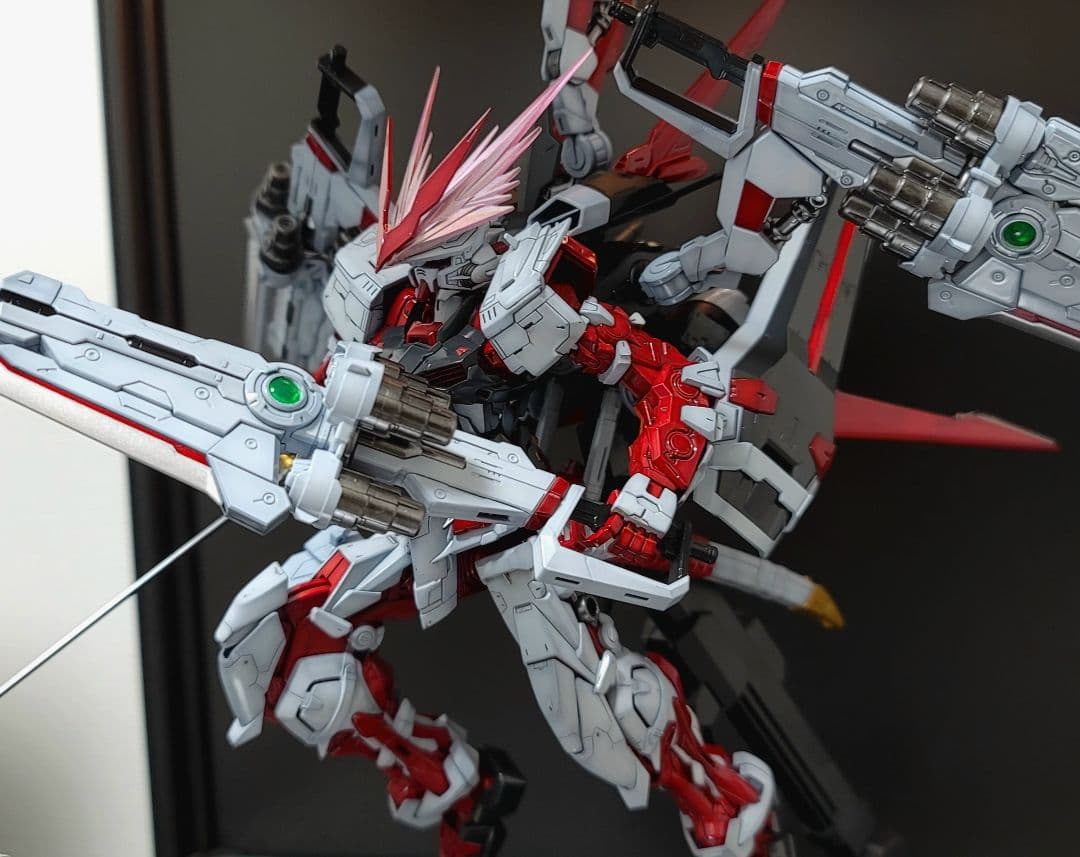 MG 1/100 レッドドラゴン 全塗装完成品 SEED - メルカリ