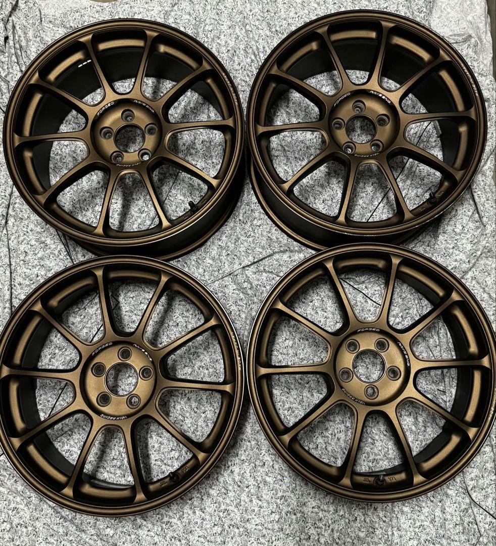 ZE40 18in PCD100 7.5J+48/8.5J+45 ブロンズ