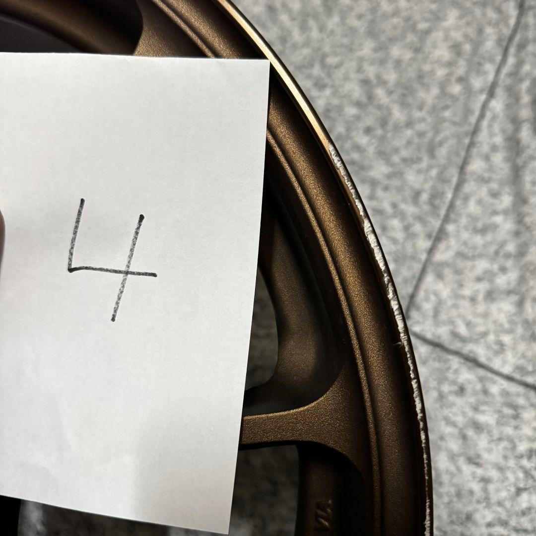 ZE40 18in PCD100 7.5J+48/8.5J+45 ブロンズ