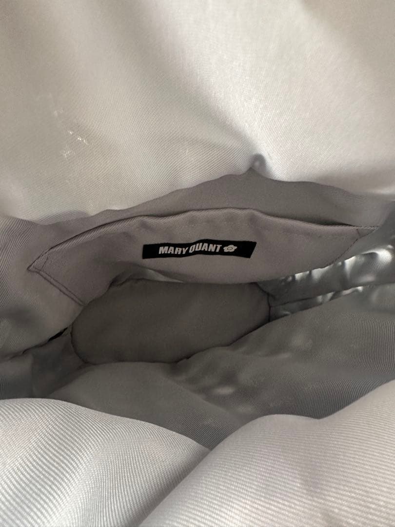 MARY QUANTアミコミデイジーポイント 2WAYミニトート（パールブルー）