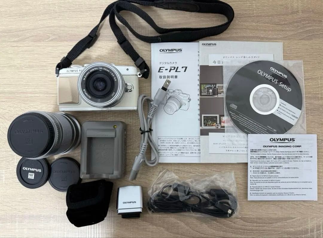 オリンパス ミラーレス一眼OLYMPUS PEN Lite E-PL7 ホワイト Amazon.com : Olympus Pen Lite E-PL7 (White) with 14-42mm EZ and 40