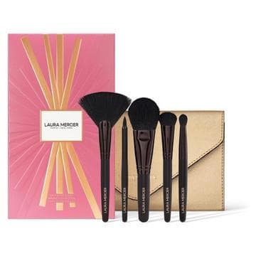 【お値下げ】LAURAMERCIER限定ブラシコレクション 未使用 メイクブラシ ローラ メルシエ」がトラベルサイズのブラシセットを2年ぶりに限定復刻
