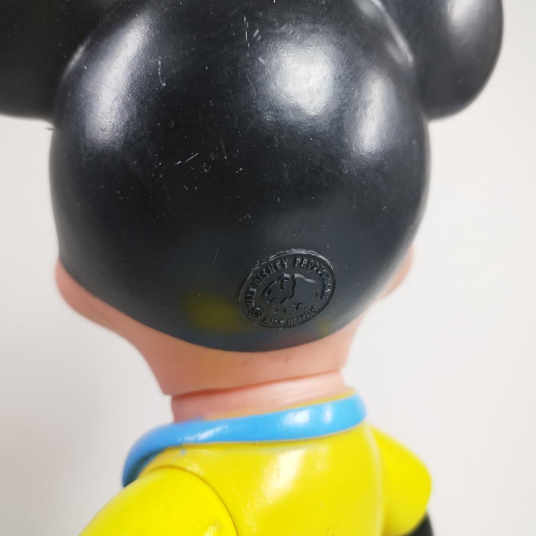 レドラプラスチックミッキーマウス ラバードール ディズニー Ledr ISb2