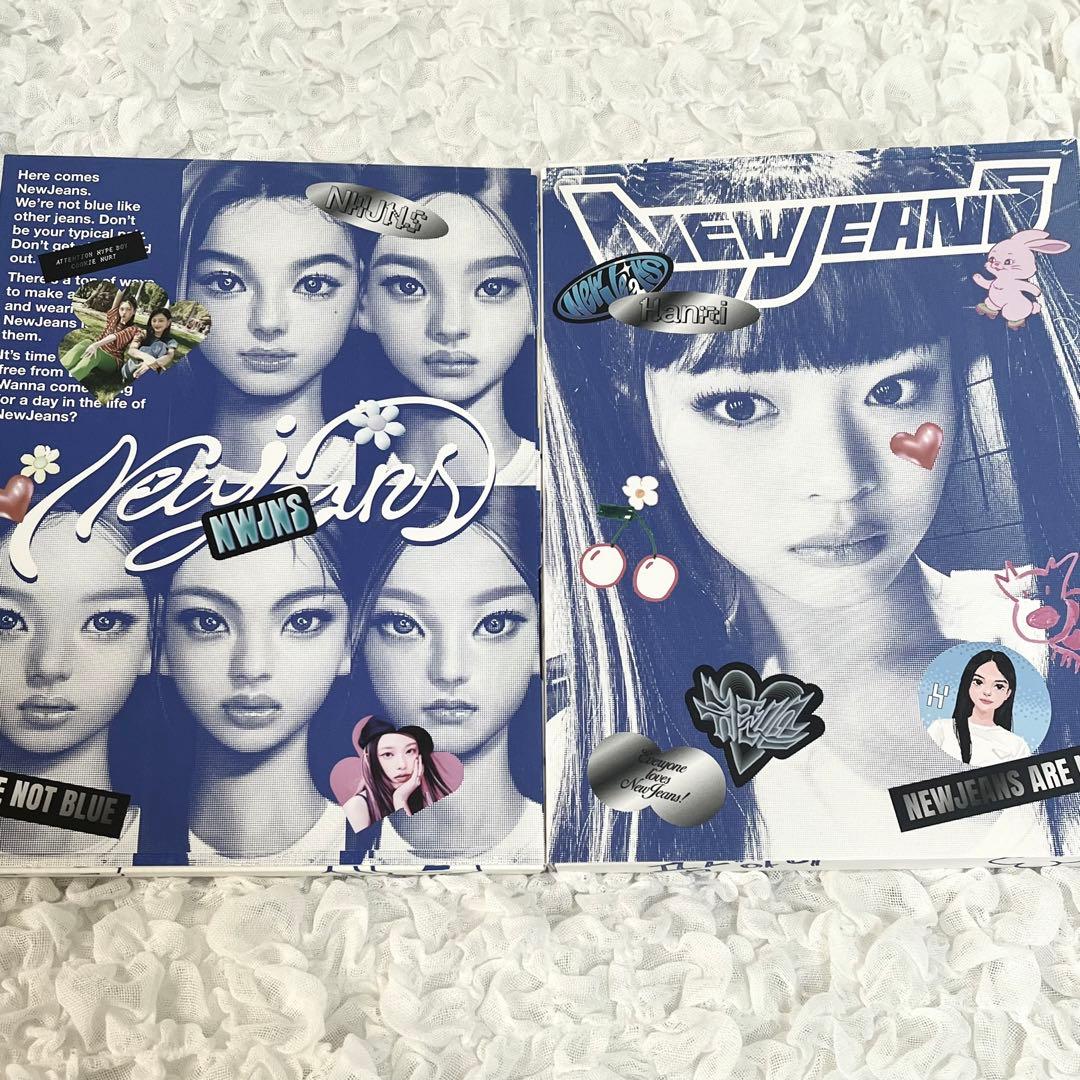 NewJeans ニュジ Bluebook ハニ 全員 アルバム NewJeans - New Jeans 1st EP (Bluebook ver.)